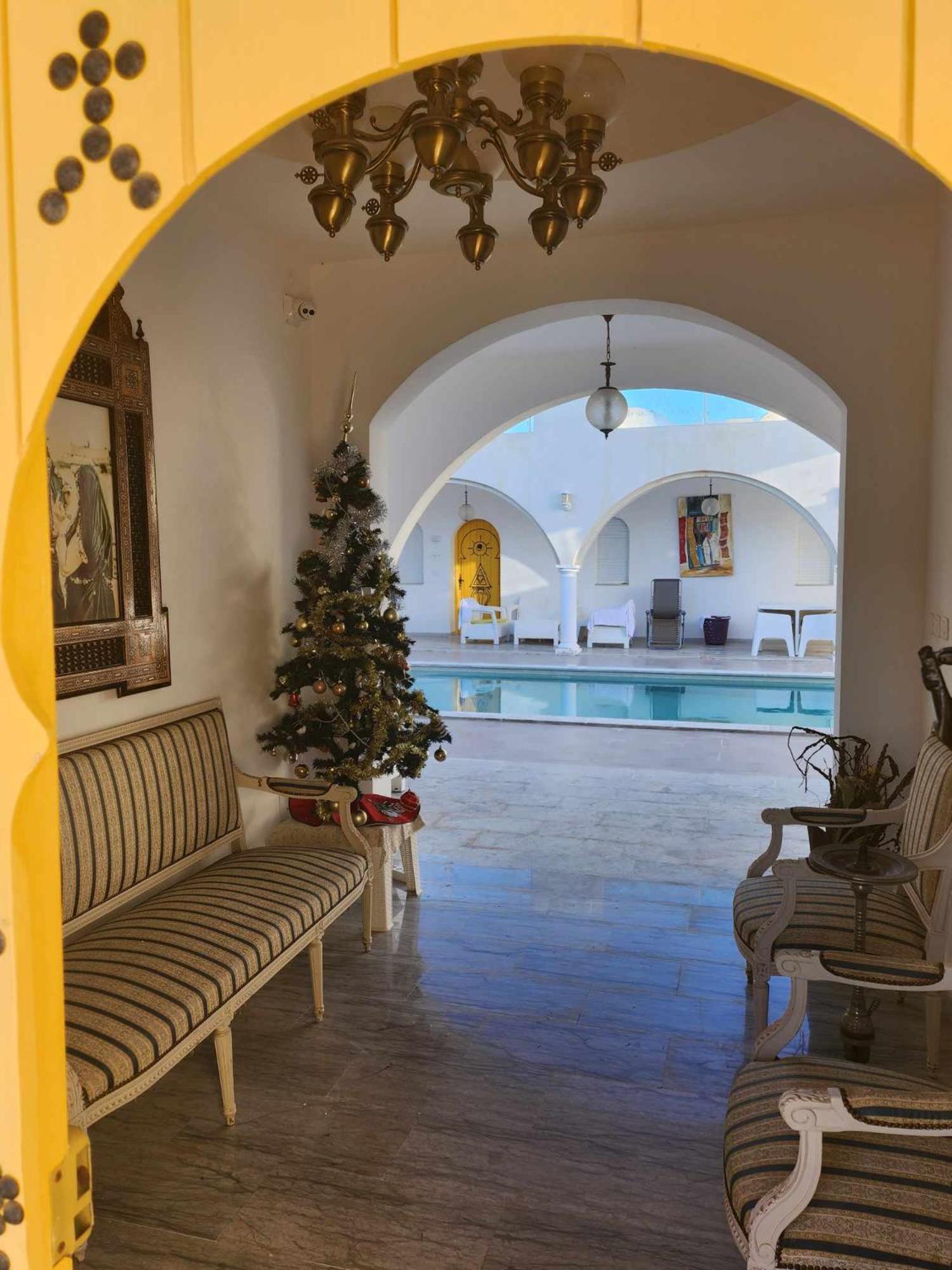 Musk De Djerba Suite Aziz Avec Piscine Temlale Exteriér fotografie